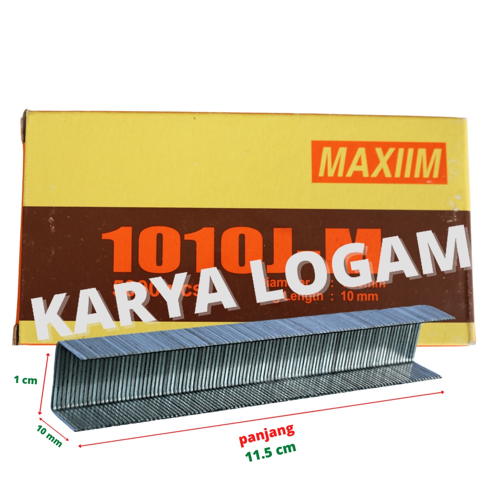 

ISI STAPLES GUN TACKER TIPE 1010J MAXIIM