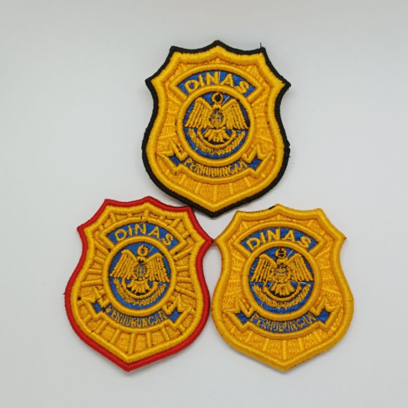 Logo Bordir Timbul Kewenangan Dishub / Logo Timbul Kewenangan Dishub / Bordir Logo Timbul Kewenangan