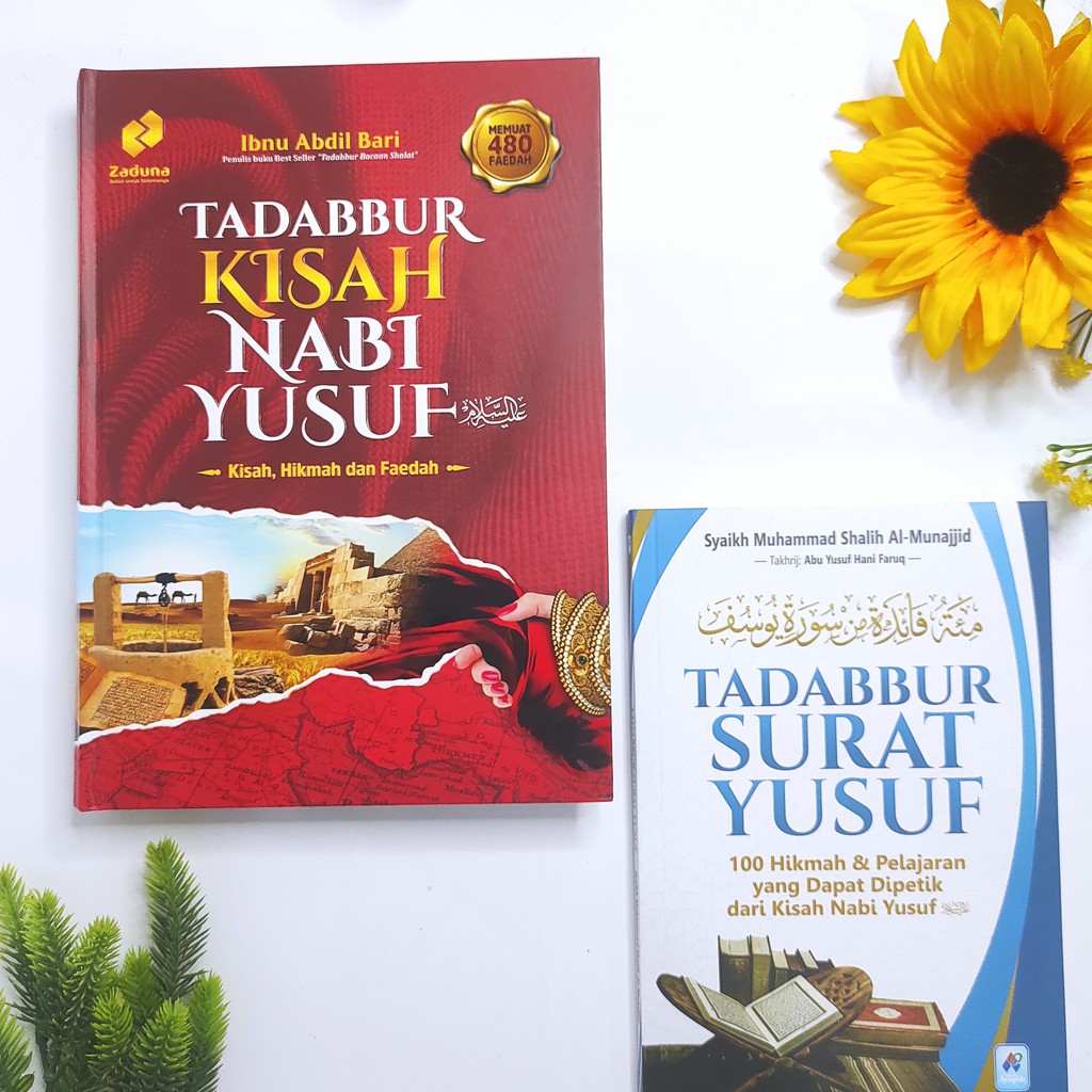 BUKU - PAKET BUKU TADABBUR SURAT YUSUF & KISAH NABI YUSUF - ZADUNA X ARAFAH Buku Islami