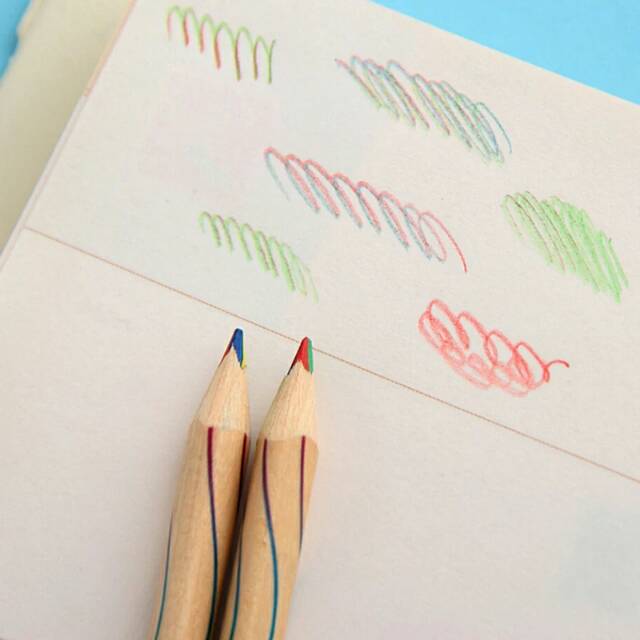 

Pensil rainbow / pensil mewarnai