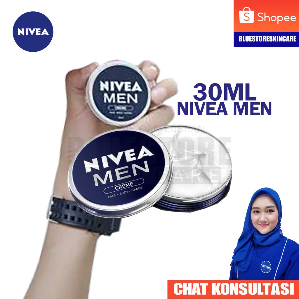 PELEMBAB KULIT KERING NIVEA MEN CREME 30 ML