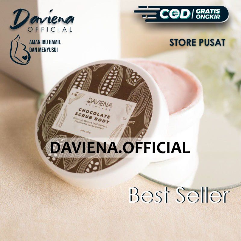 DAVIENA SKINCARE BODY SCRUB | OFFICIAL STORE | DAVIENA SKINCARE PALEMBANG | DAVIENASKINCAREOFFICIAL 