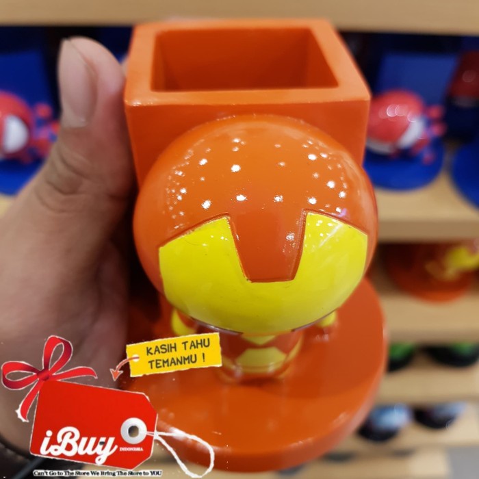 

Murah Miniso Cute Ironman Tempat Alat Tulis Pulpen Pensil Desk Organizer Berkualitas