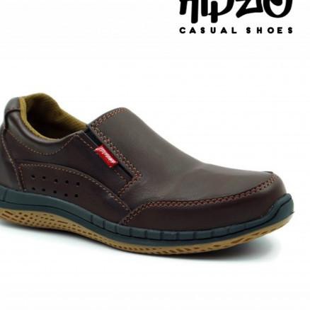 ♛Diskon♛ Sepatu Fantofel Slip On Tali Pria Import Cowok Murah Branded Kulit Asli Original A35 (*＾წ＾)