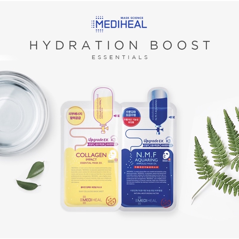 MEDIHEAL Sheet Mask Essential Ampoule Serum