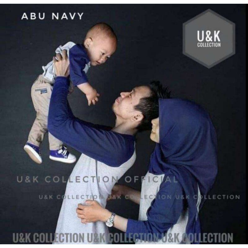 Baju couple satu set bertiga