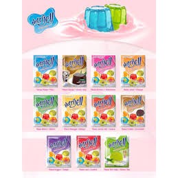 

12 Pcs Nutrijell Agar Powder Serbuk Jelly Buah Coklat All Variant 1 Pak Murah