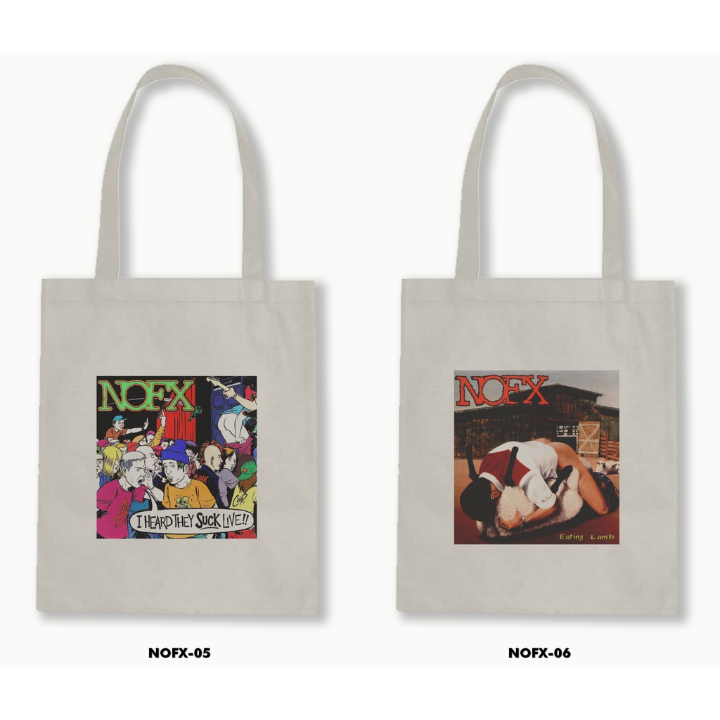 TOTE BAG BLACU - NOFX