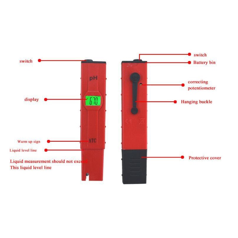 Mediatech Paket PH Meter Backlight &amp; TDS EC Tester  - B1900123/B1900131 - G002