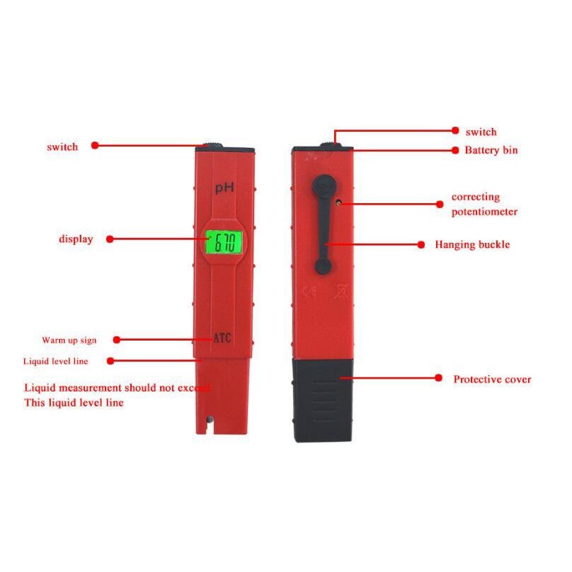 Mediatech Paket PH Meter Backlight &amp; TDS EC Tester  - B1900123/B1900131 - G002