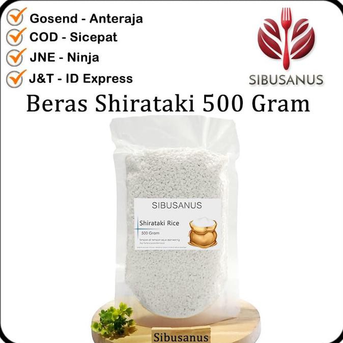 

Ready Stok SHIRATAKI Beras Rice Shirataki Konyaku Rice 500gr Beras Sirataki Terlaris