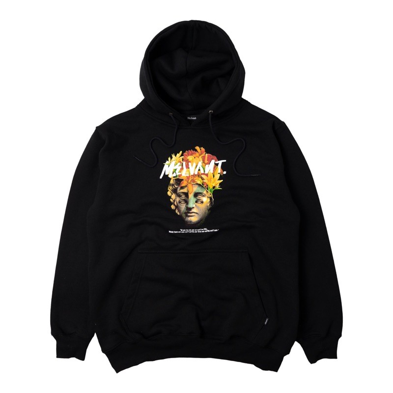 MHD MERLION BLACK - PULLOVER HOODIE