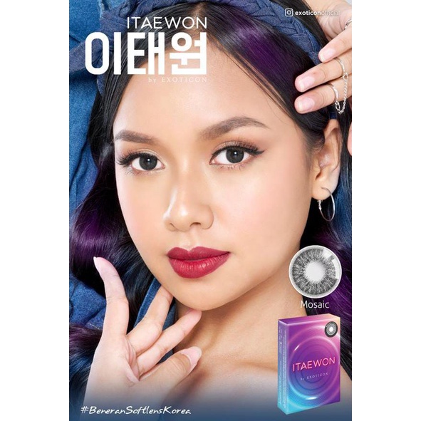 SOFTLENS X2 ITAEWON MINUS -2.75 sd -6.00 FREE LENSCASE DIA 14.5MM BY EXOTICON / Softlen Soflen Soflens