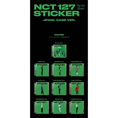 [PO] Jewel Case Nct 127 Sticker