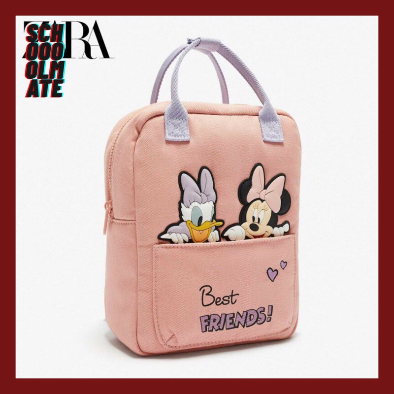 ORIGINAL Zara x Disney Tas Anak Disney Girls Backpack