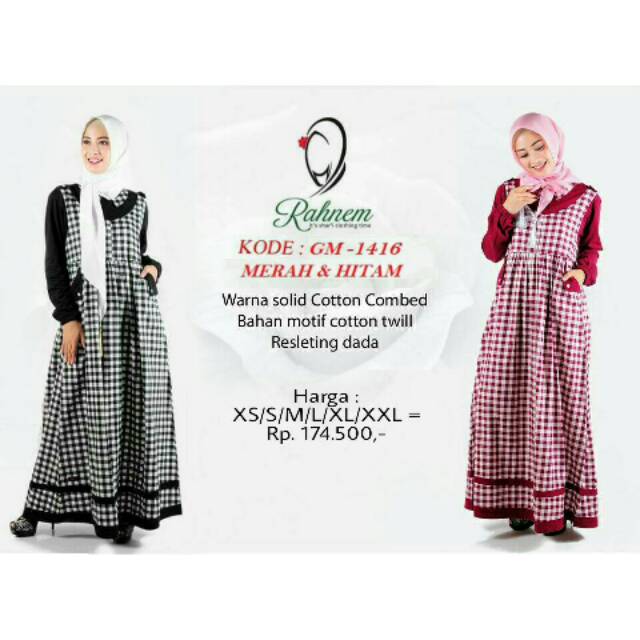 DISCON.. Gamis Rahnem GM 1416