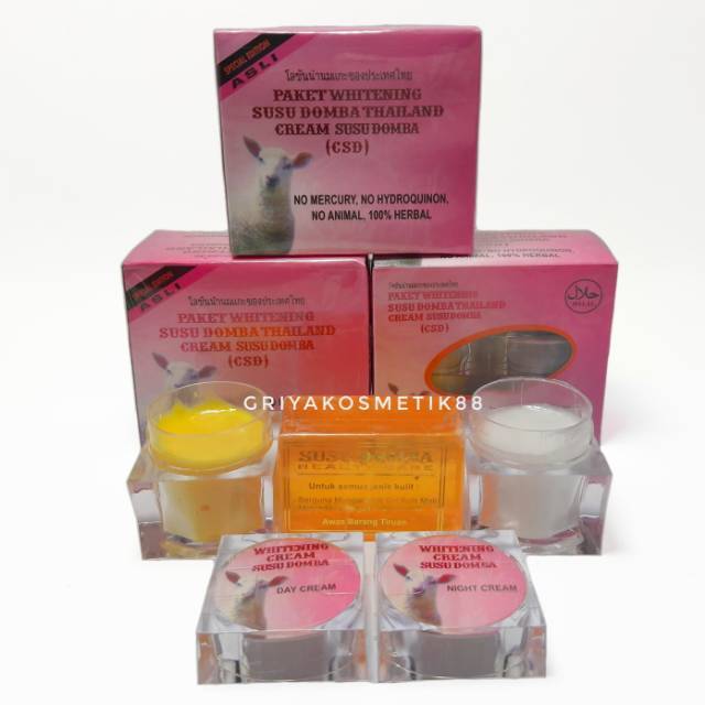 PAKET CREAM SUSU DOMBA CSD 15GR