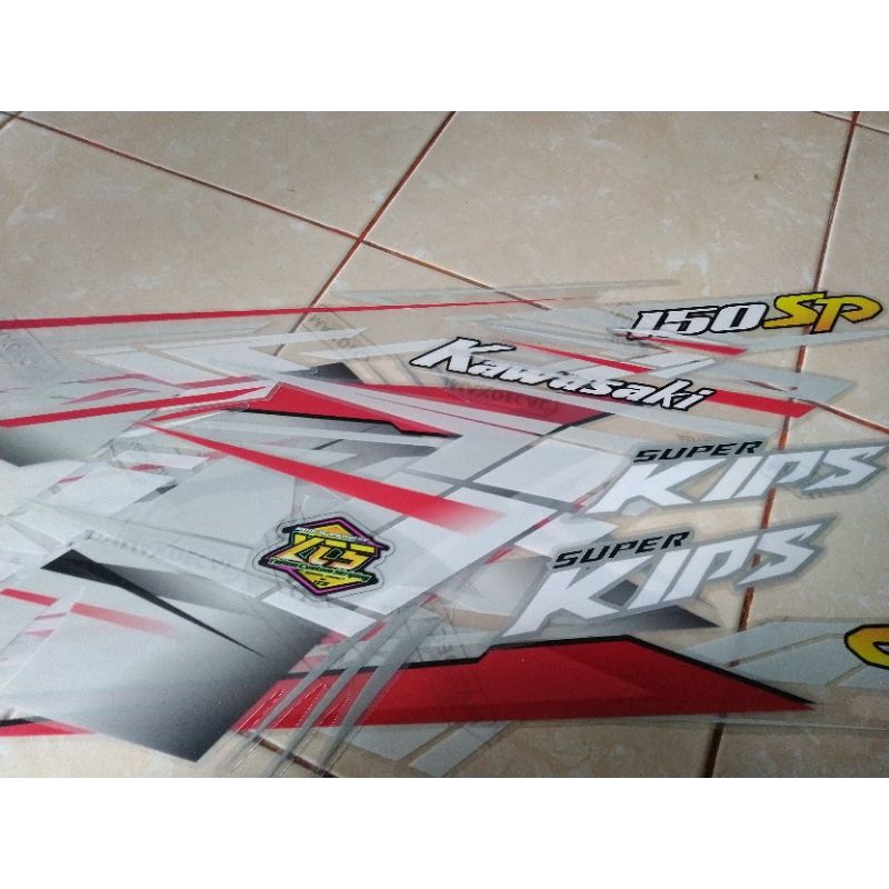 STRIPING TRANSPARAN LIS NINJA SSR GRAFIS