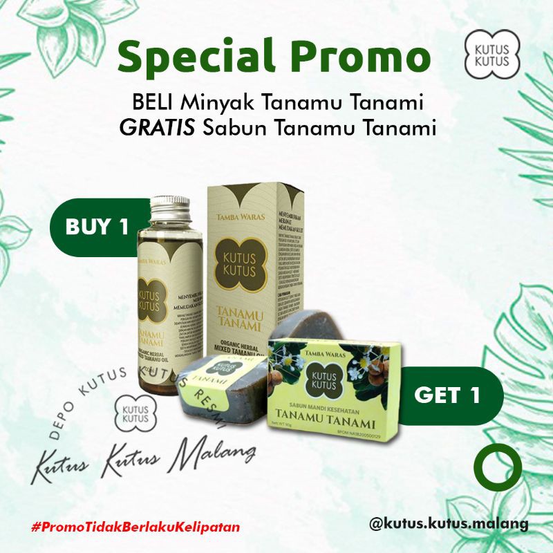 Minyak Tanamu Tanami [FREE SABUN Tanamu Tanami]