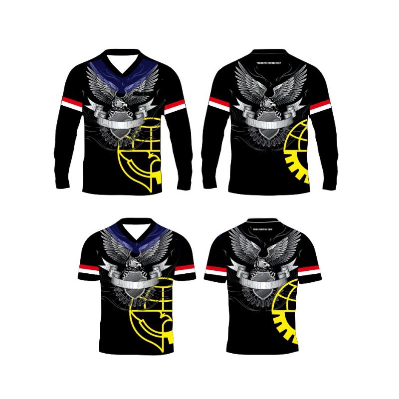 CUSTOM BAJU SUBLIM JERSEY PERHUBUNGAN DISHUB KEMENHUB