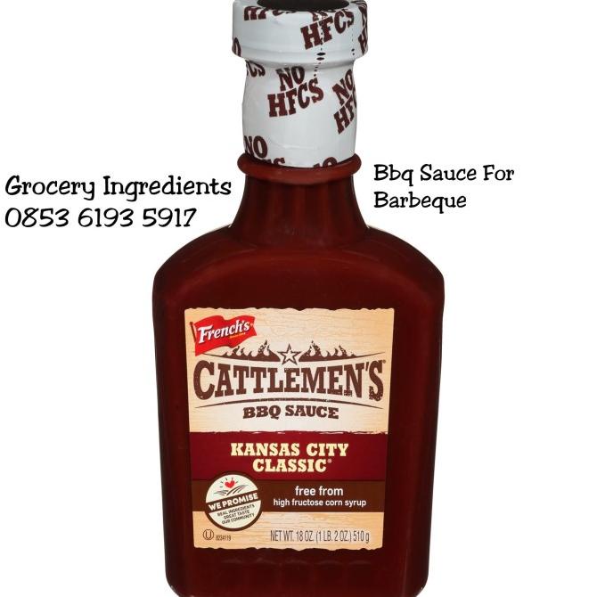 

Bbq Sauce French'S Cattlemens Kansas Classic 510Gr Halal
