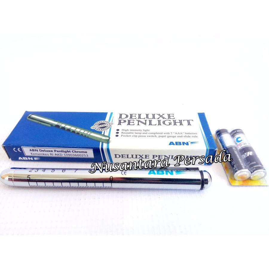 Penlight Abn Senter Medis Deluxe