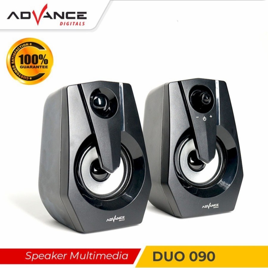 Advance Speaker Komputer/Laptop DUO-090 Black | Garansi resmi advance