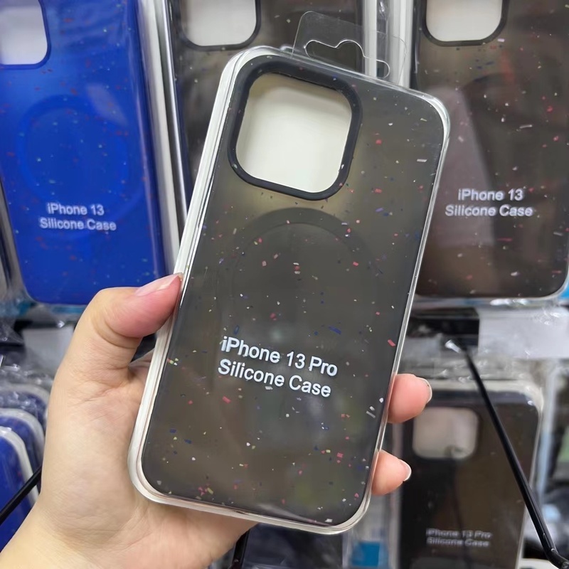 Case Silikon Magnetik Shockproof Untuk IPhone 14 12 13 Pro Max 14 Plus