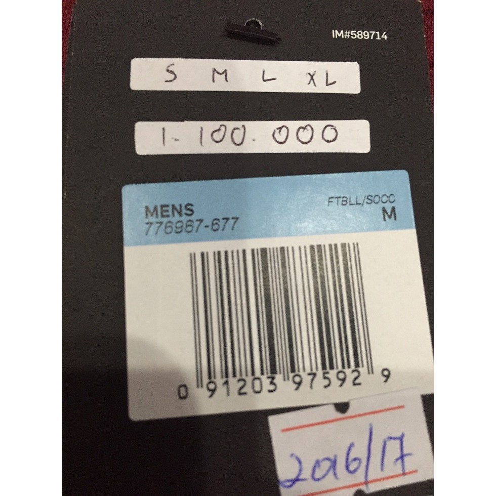 Jersey Original AS Roma Home/Kandang Season 2016/2017