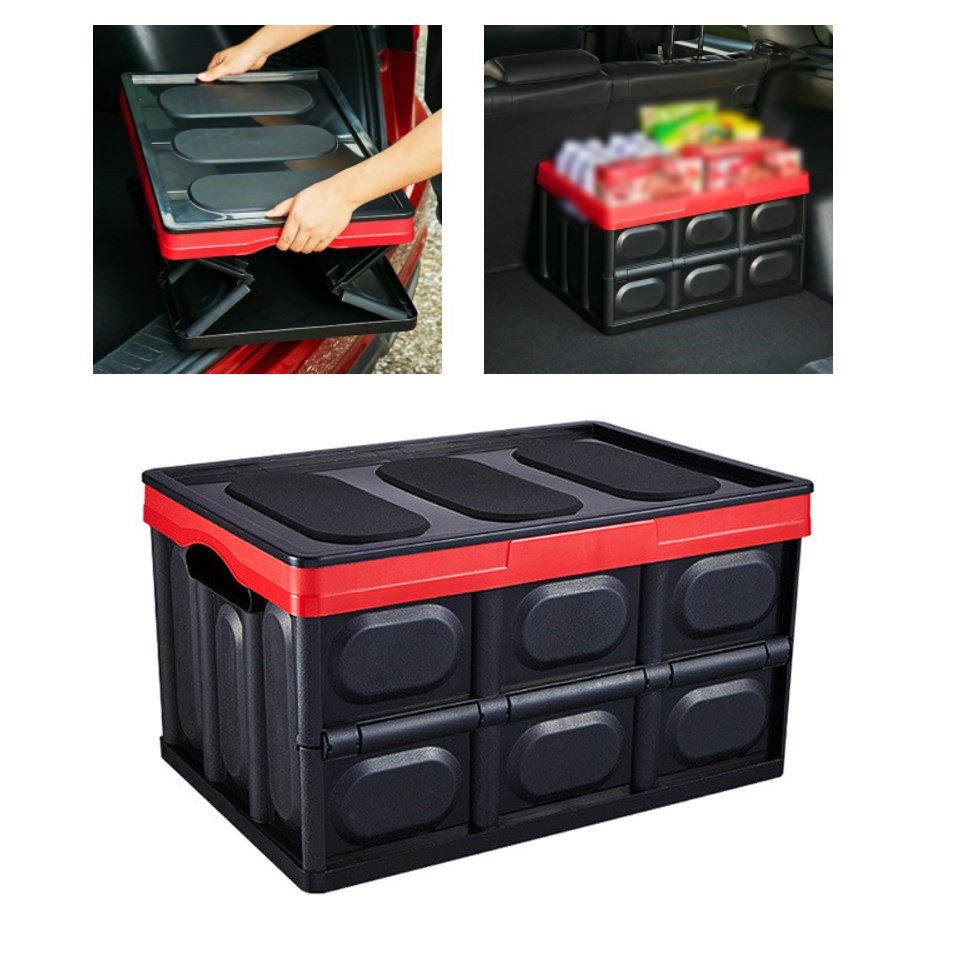 Box Bagasi Mobil Model Lipat Kotak Penyimpanan Bagasi Mobil Car Storage Box Foldable Box Lipat