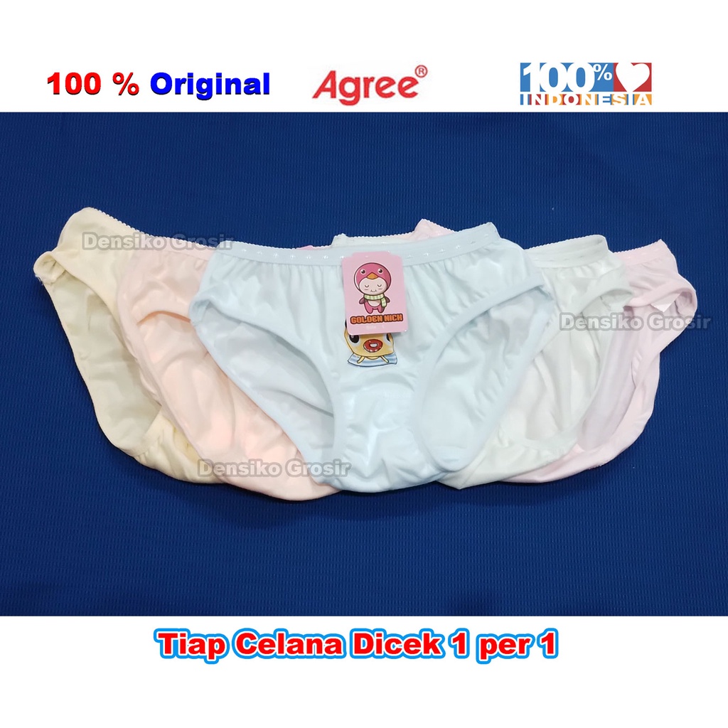 Celana Dalam Anak Perempuan Golden Nick Original Bahan Katun Adem