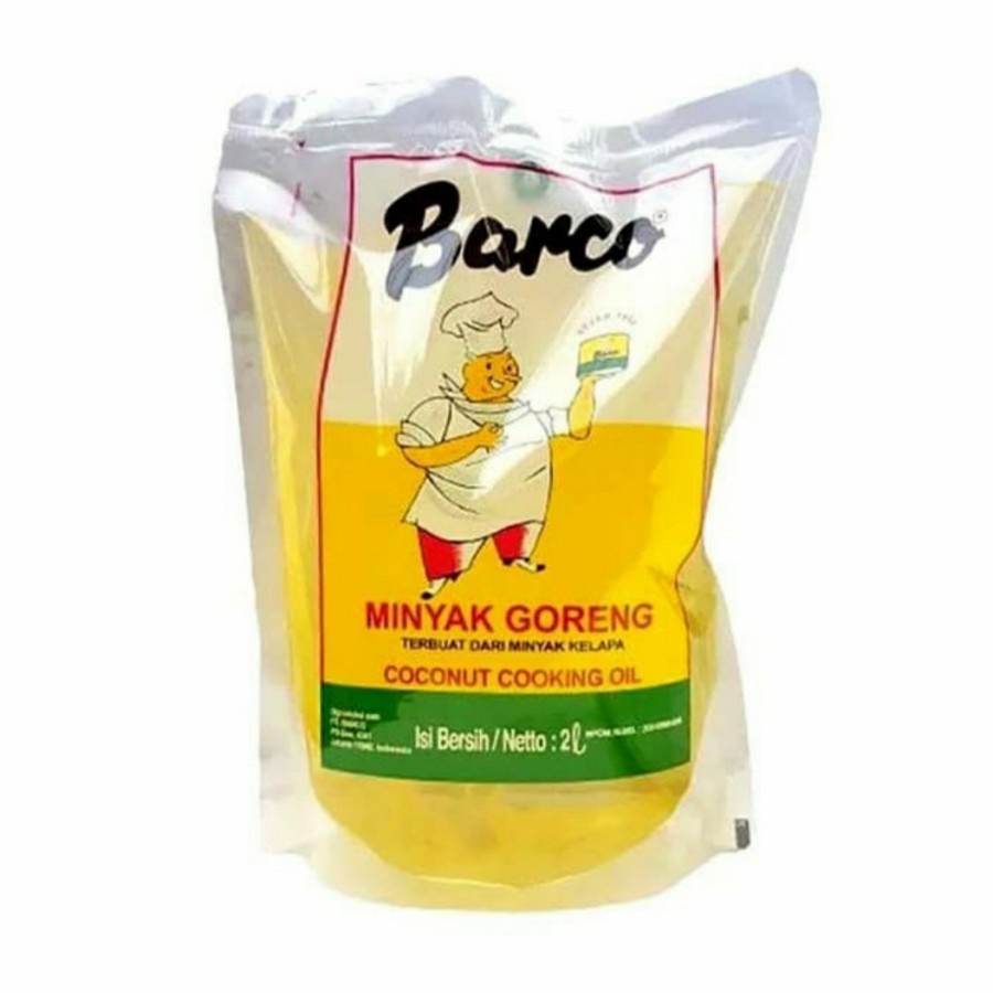 MINYAK GORENG KELAPA BARCO REFILL 2 L
