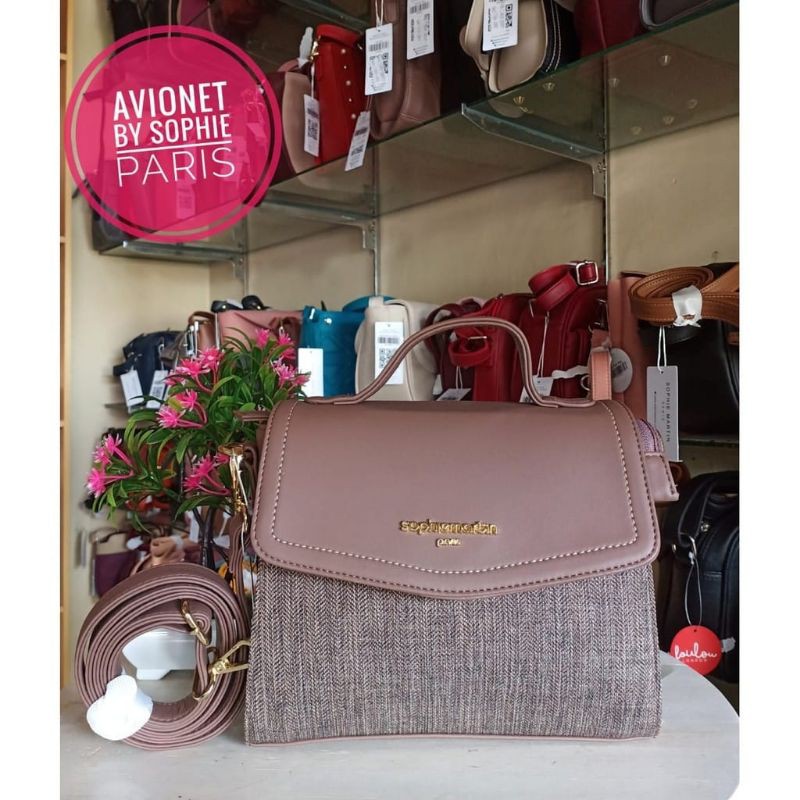 AVIONET BAG  TAS SELEMPANG WANITA SOPHIE PARIS TAS ORIGINAL PROMO
