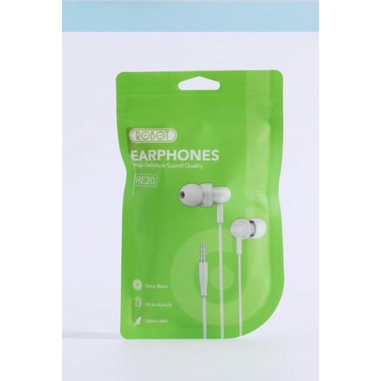 Hansfree HF Robot RE20 bass headset earphone