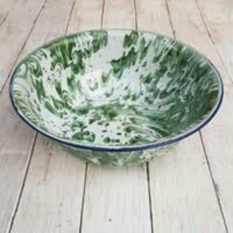 BASKOM LURIK 30 CM BASKOM BLIRIK ENAMEL/BASKOM JADUL VINTAGE BLIRIK