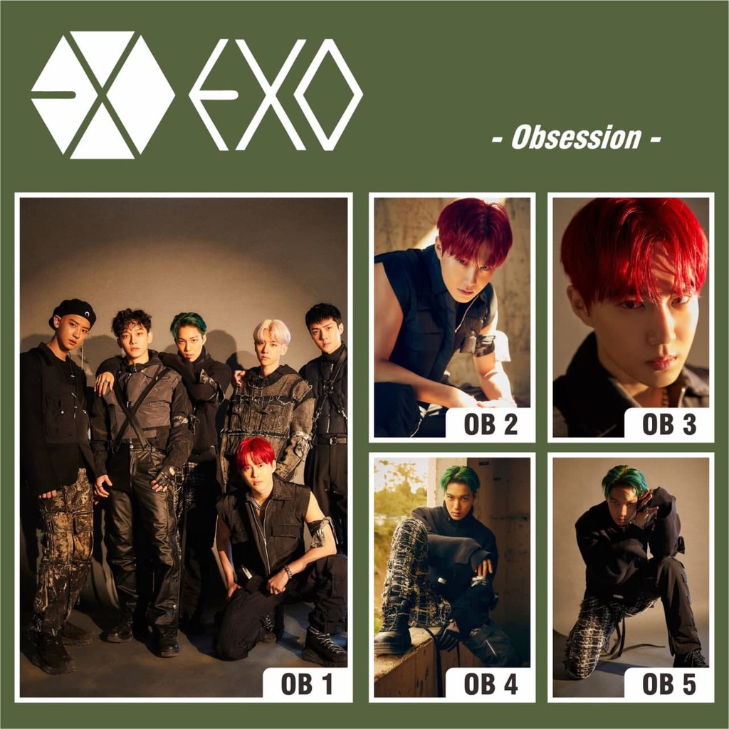 POSTER KPOP EXO OBSESSION