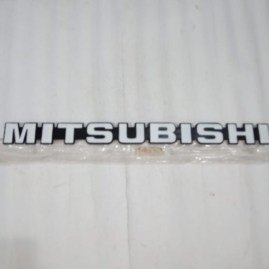 Emblem / Logo / Tulisan / Brand MITSUBISHI PS Lama ASLI KTB