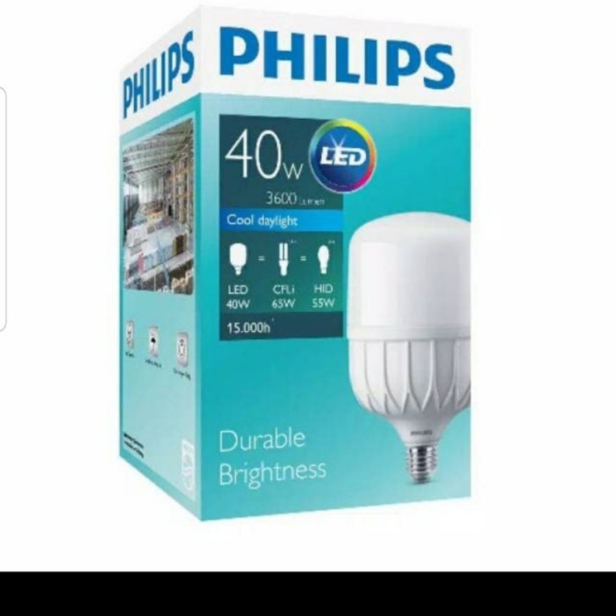 Philips Lampu LED Durable Brightness 30W 40W 50W