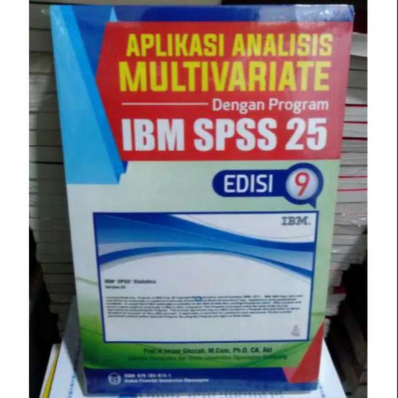 Buku Aplikasi Analisis Multivariate dengan Progam IBM SPSS 25 PLUS CD
