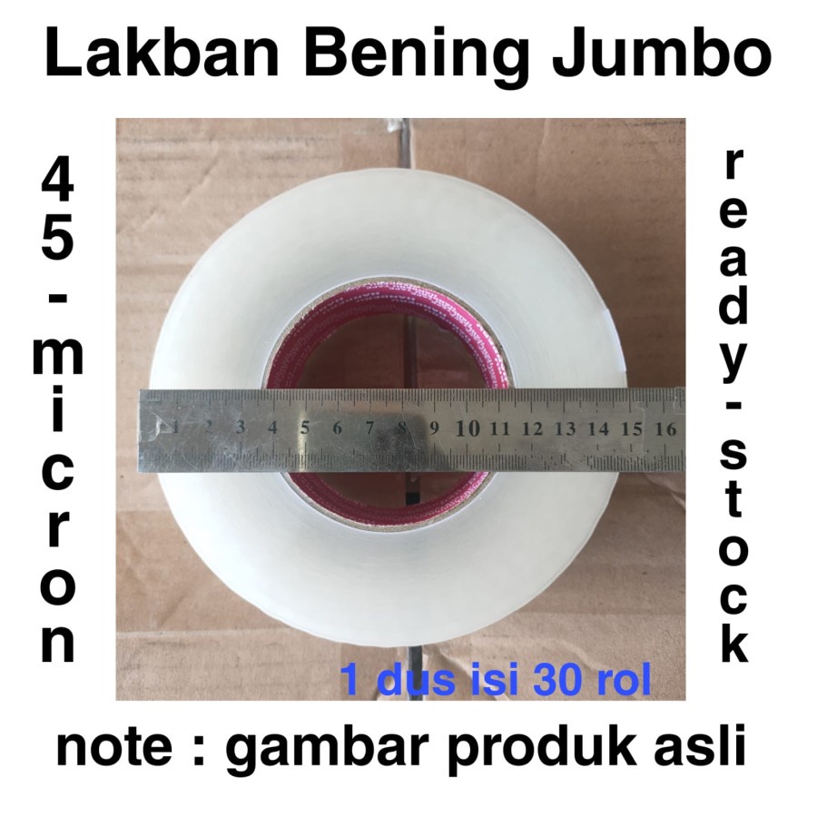 LAKBAN JUMBO / LAKBAN BENING BESAR / LAKBAN BENING JUMBO MURAH /