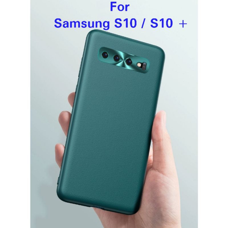 VEGAN LEATHER CASE CASING SAMSUNG GALAXY S10 / S10 PLUS / S10+