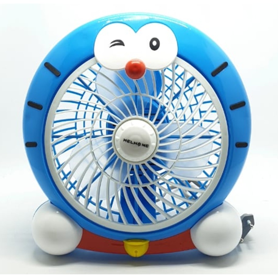 Kipas Angin Doraemon Welhome / Kipas Angin Listrik Karakter/Kipas Angin Box Fan