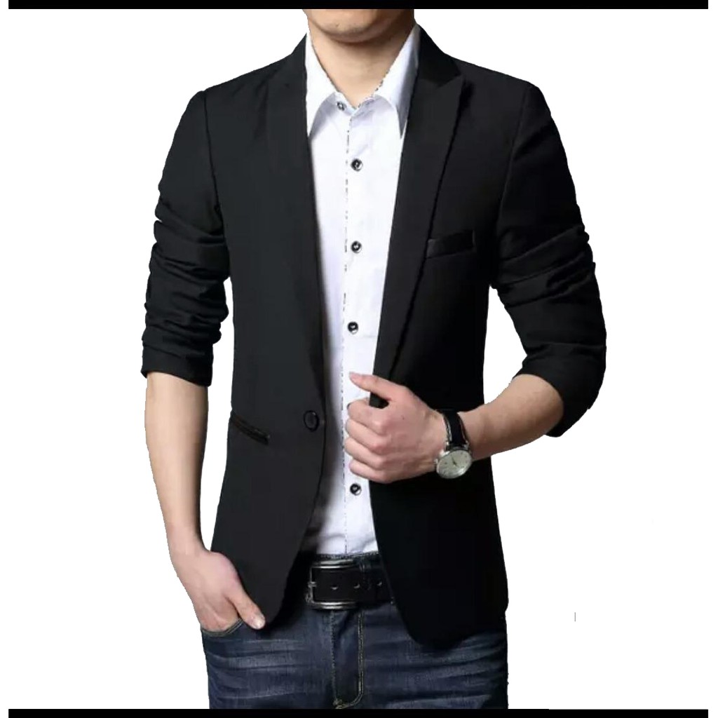 Jas Blazer Polos Slimfit Casual Formal Modern