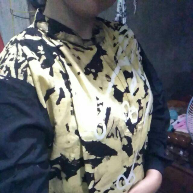 Terlaris Serut Genes Jelita Tunic Navbor Yelbor Whitbor Creambor Tunik Batik Modern Hrb030 Dolbi Dob