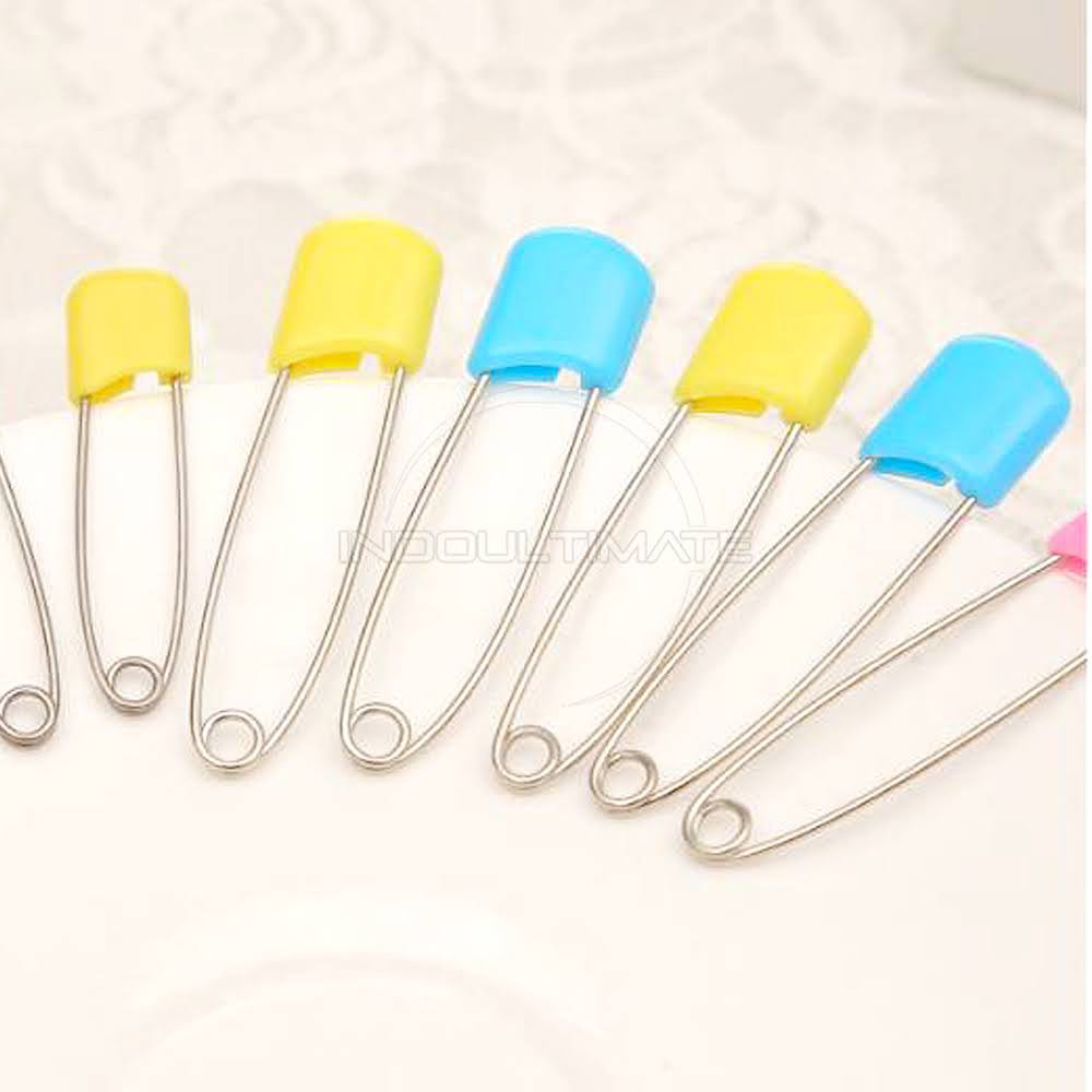 10 Pcs Peniti PB-01 Peniti Jumbo Peniti Popok Bayi Peniti Safety Pins Peniti Bayi Stainless