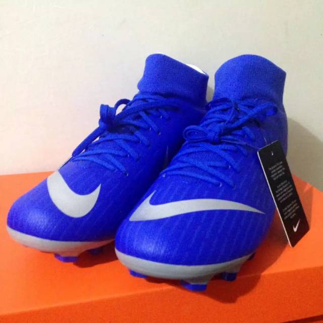 Sepatu Bola Nike Superfly 6 Academy FG/MG Racer Blue Original