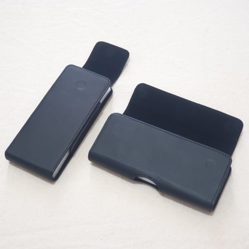 Sarung z fold 7 fold 6 fold 5 fold 4 fold 3 flod 2 fold 1 kulit asli vertikal horizontal hitam