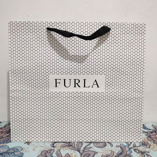 (TERLARIS) paperbag furla large / paper bag furla / dustbag furla original