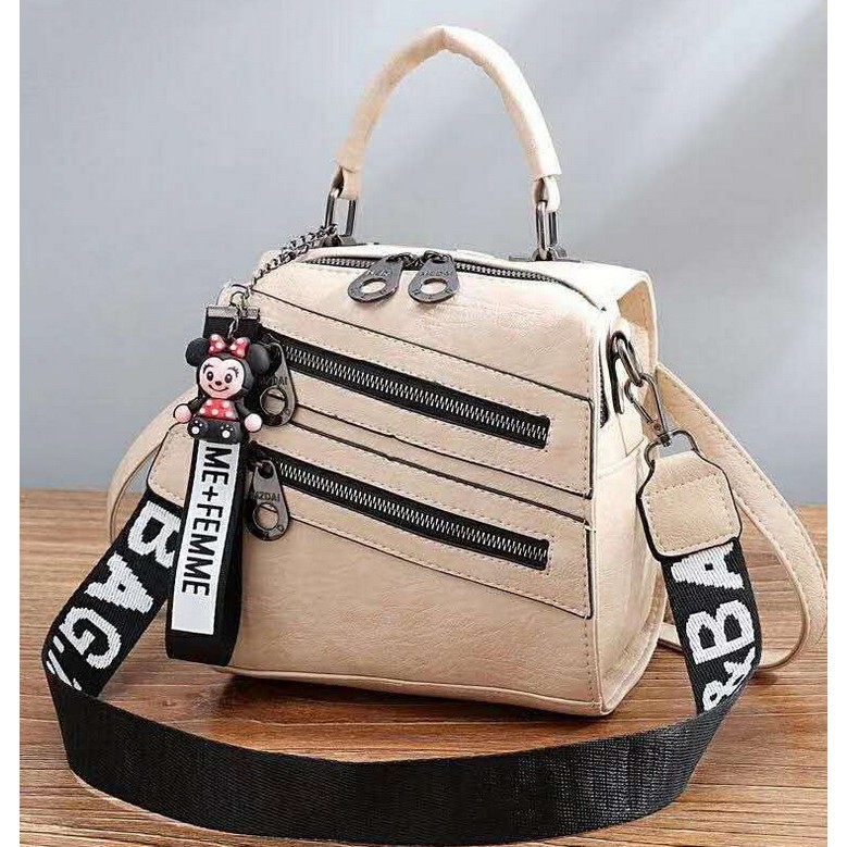 TFT AX9888 92458 AX458 E441 B1343 C0625 (1KG MUAT 2) Slingbag wanita Tas Import Batam Gratis Gantungan