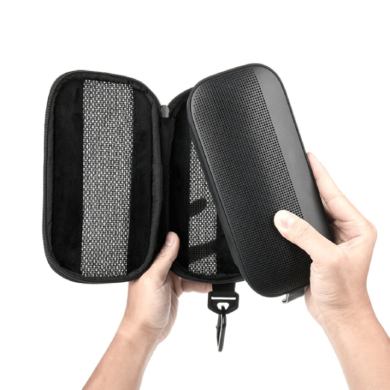 BOSE Vivi Tas Penyimpanan Speaker Model Klasik Bahan Mesh Hollow Dengan Resleting